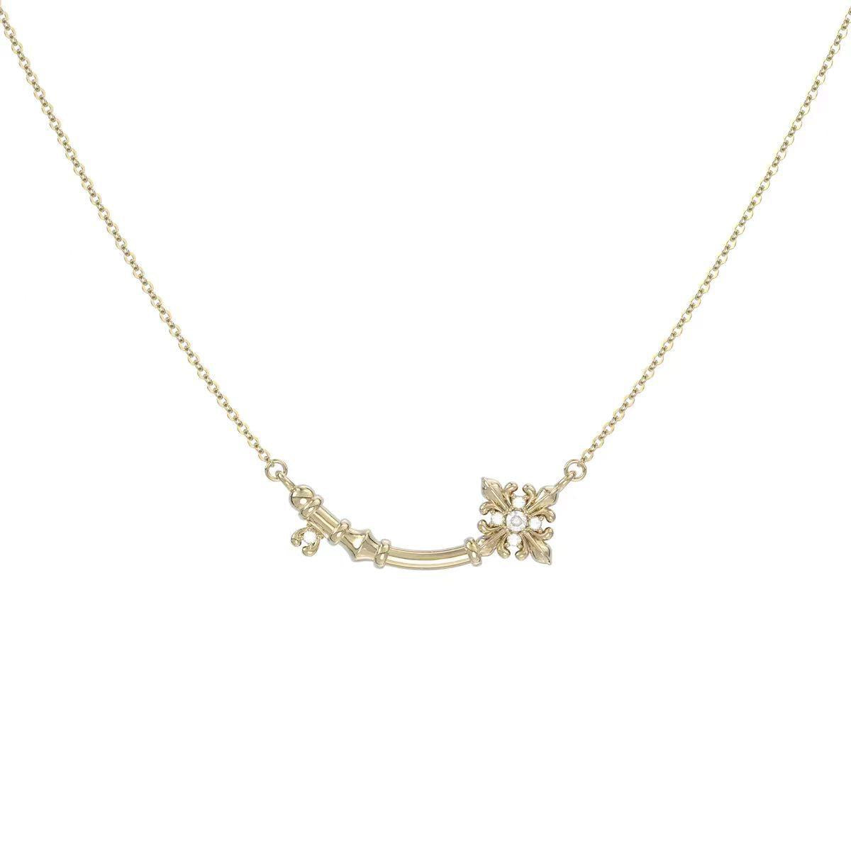 Women's Gold Tone Stainless Steel Cross Pendant Necklace, Dainty Enamel Oil-Drip Round Disc Necklace, Minimalist Thin Chain Fashion Costume Jewelry, Versatile Daily Wear Neck Accessories for Women Dating Party Outfit