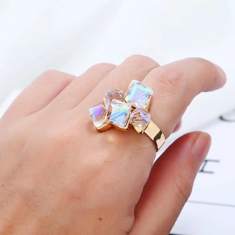Geometry crystal rings