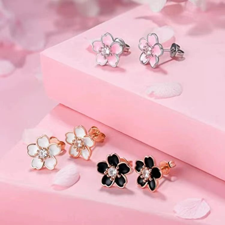 Fashion flowers all-match fashion ladies earrings