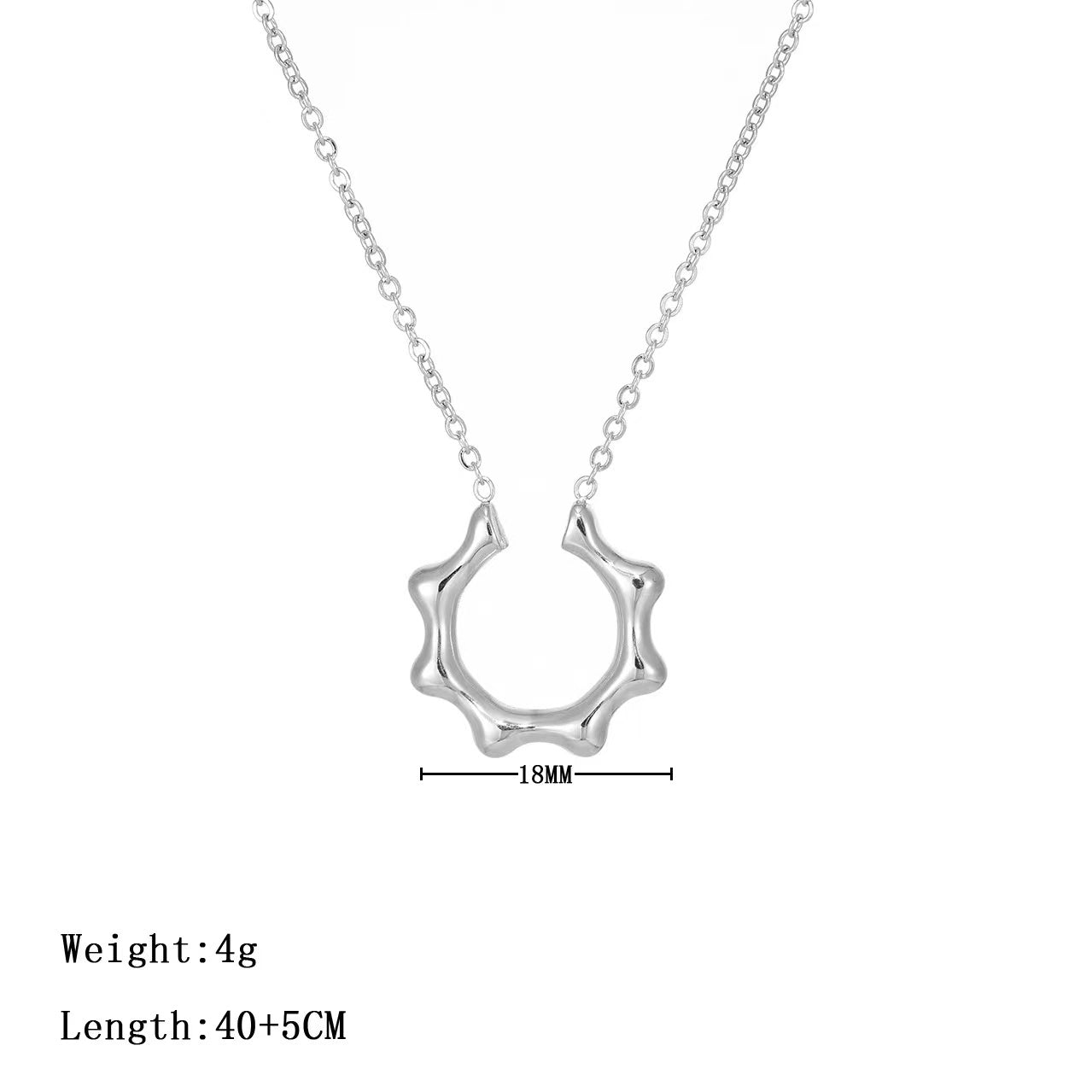 Creative design ladies necklace