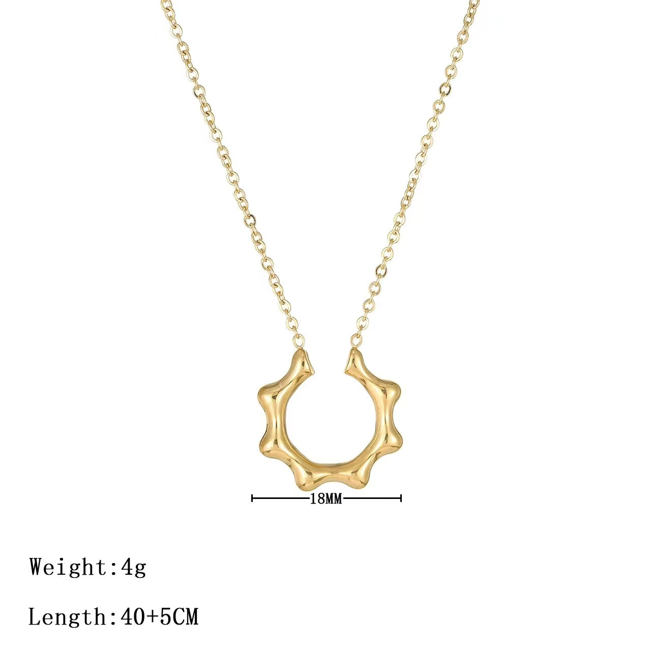 Creative design ladies necklace