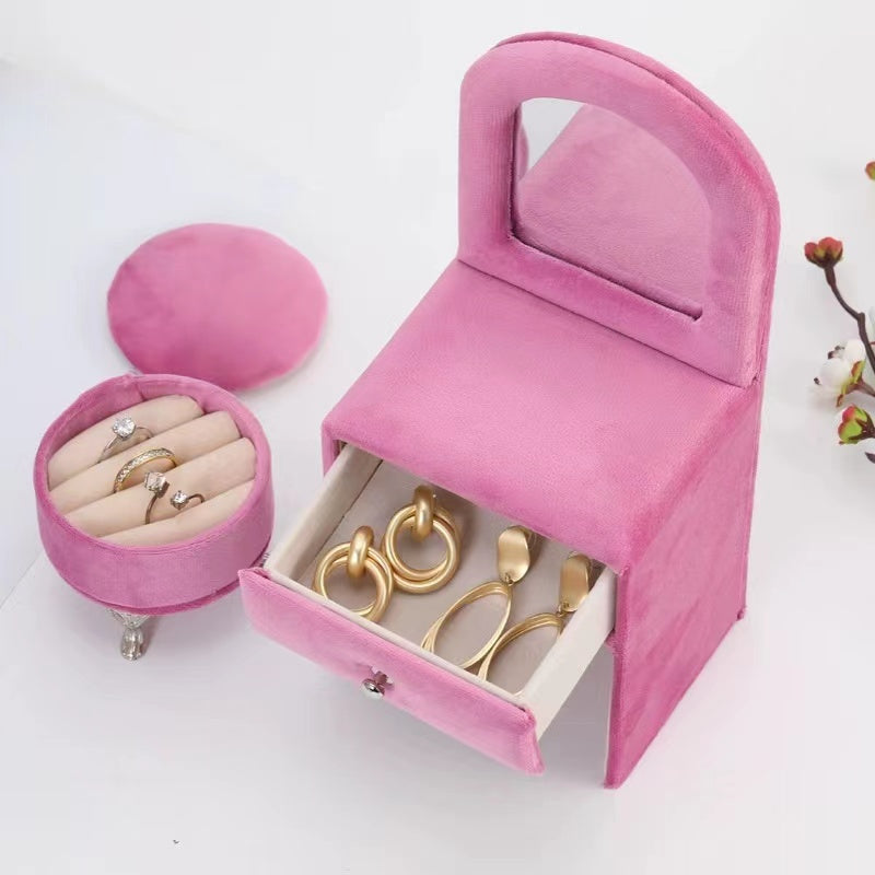 Fashion pink furniture Jewel case