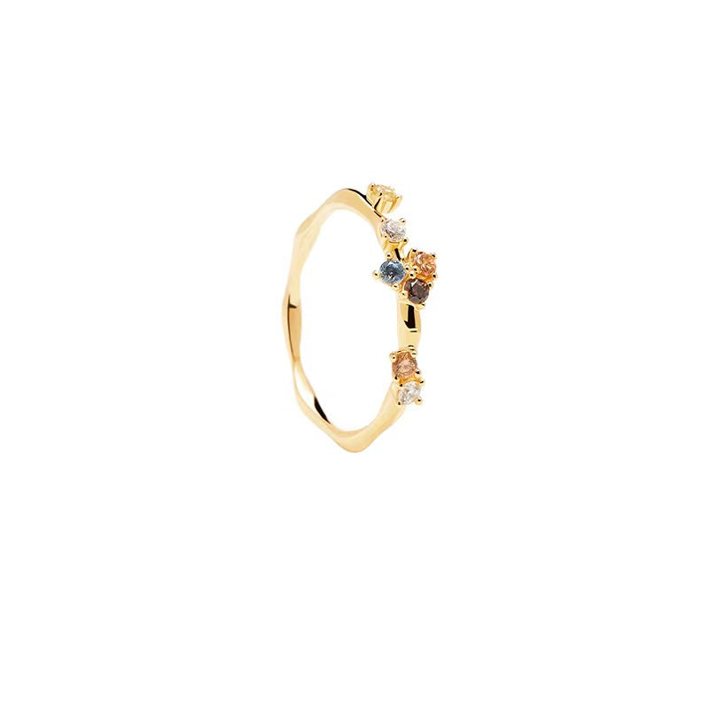 Multi color mixed set oof 2 stack rings