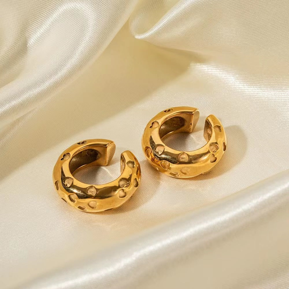 18k irregular shape fashion ladies earrings
