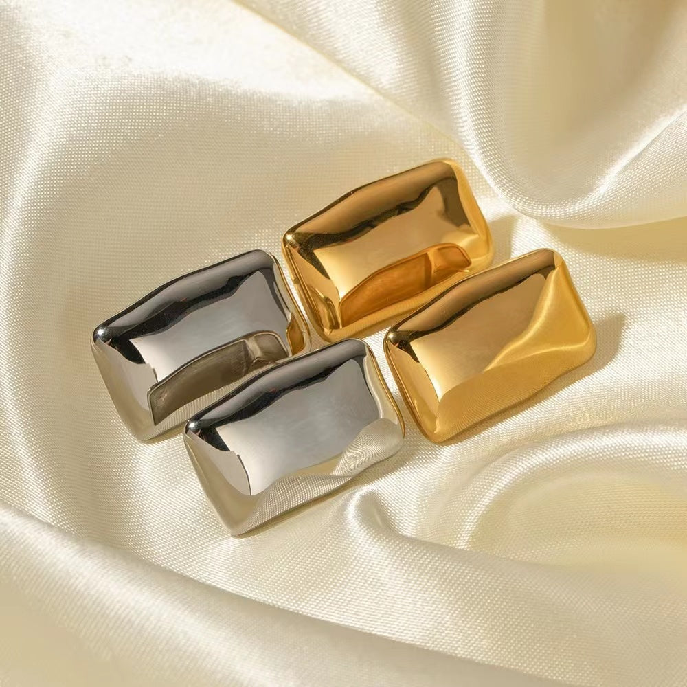 18k irregular shape fashion ladies earrings