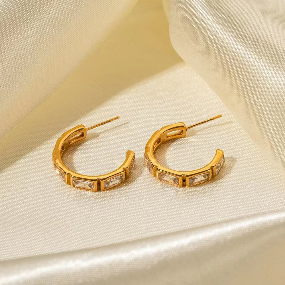 18k gold plating fashion earrings