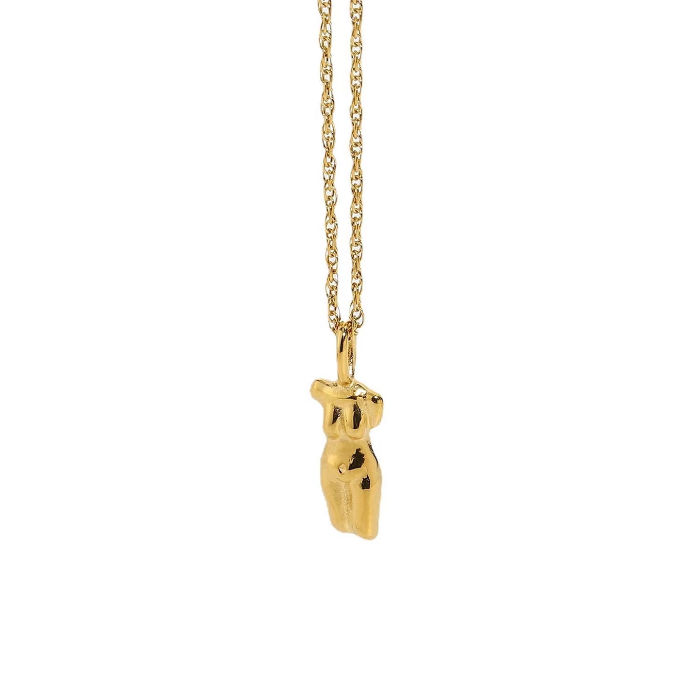 18K Gold creative design of necklace