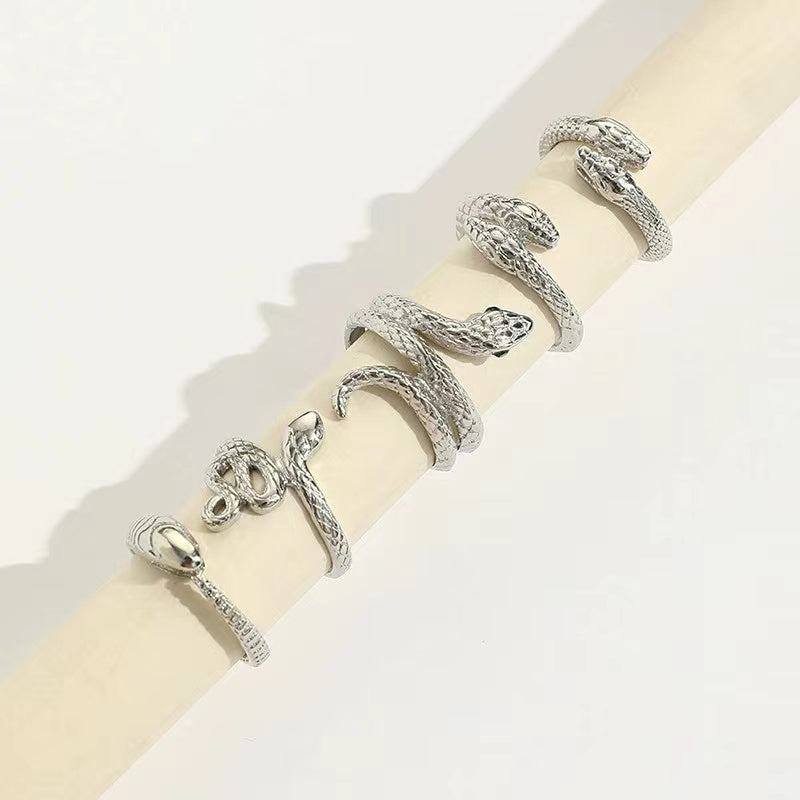 serpentine ring five-piece set