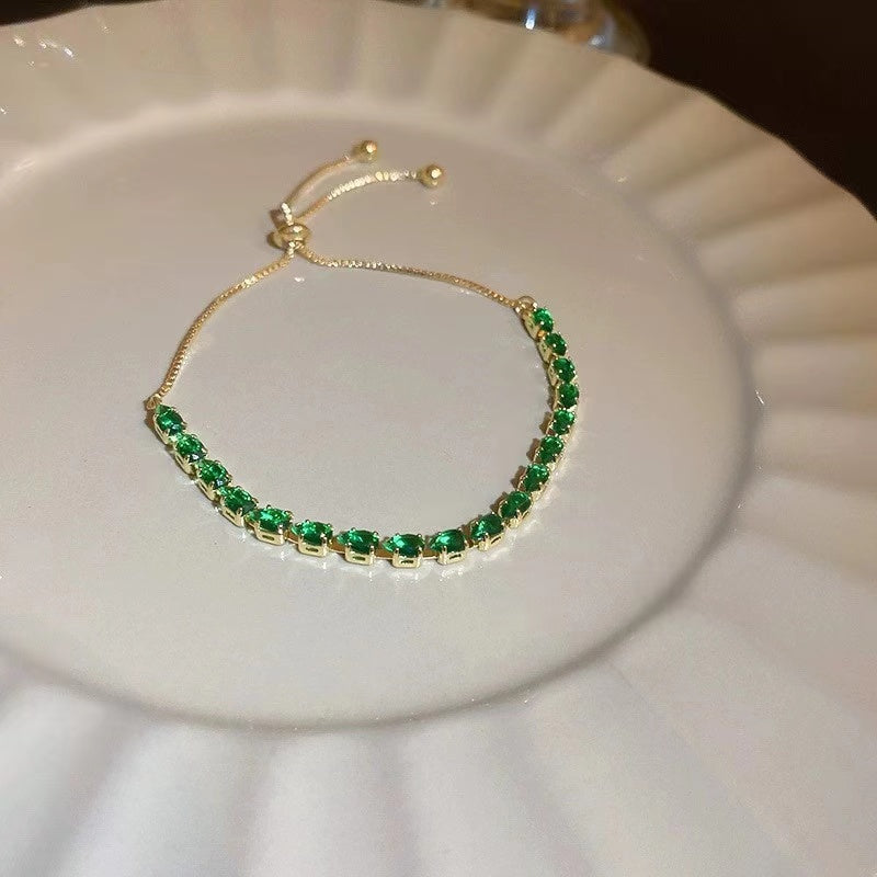 Colorful adjustable bracelet