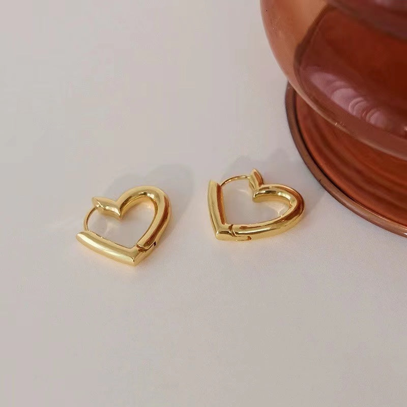 Geometric shapes simple style earrings