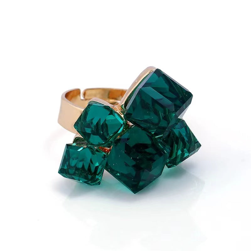 Geometry crystal rings