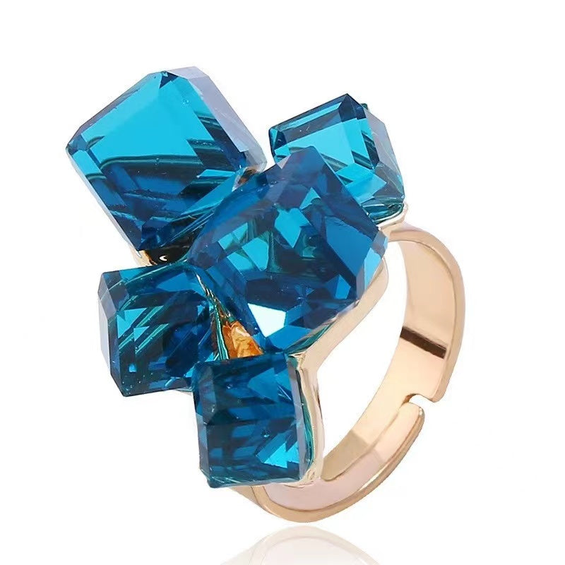 Geometry crystal rings