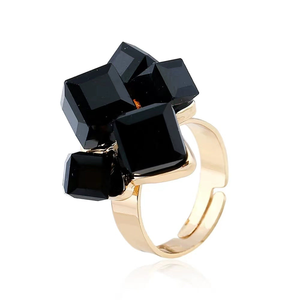 Geometry crystal rings