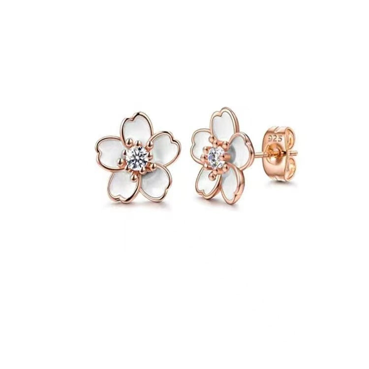 Fashion flowers all-match fashion ladies earrings