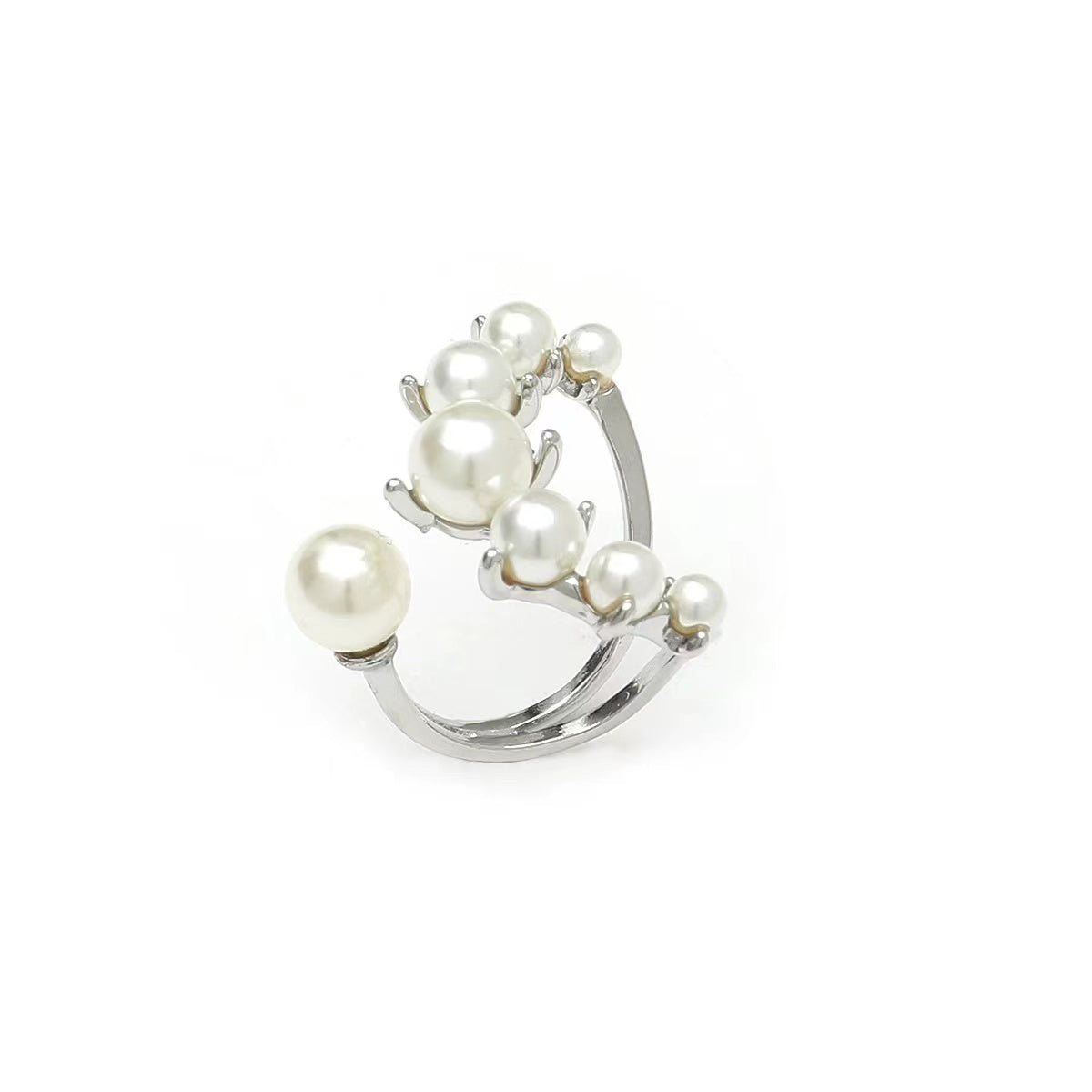 Creative pearls ladies rings