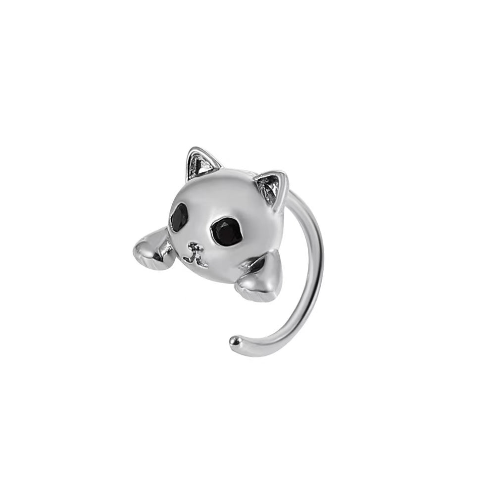 Cute cat shape earrings