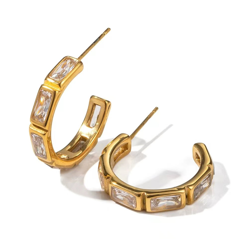 18k gold plating fashion earrings