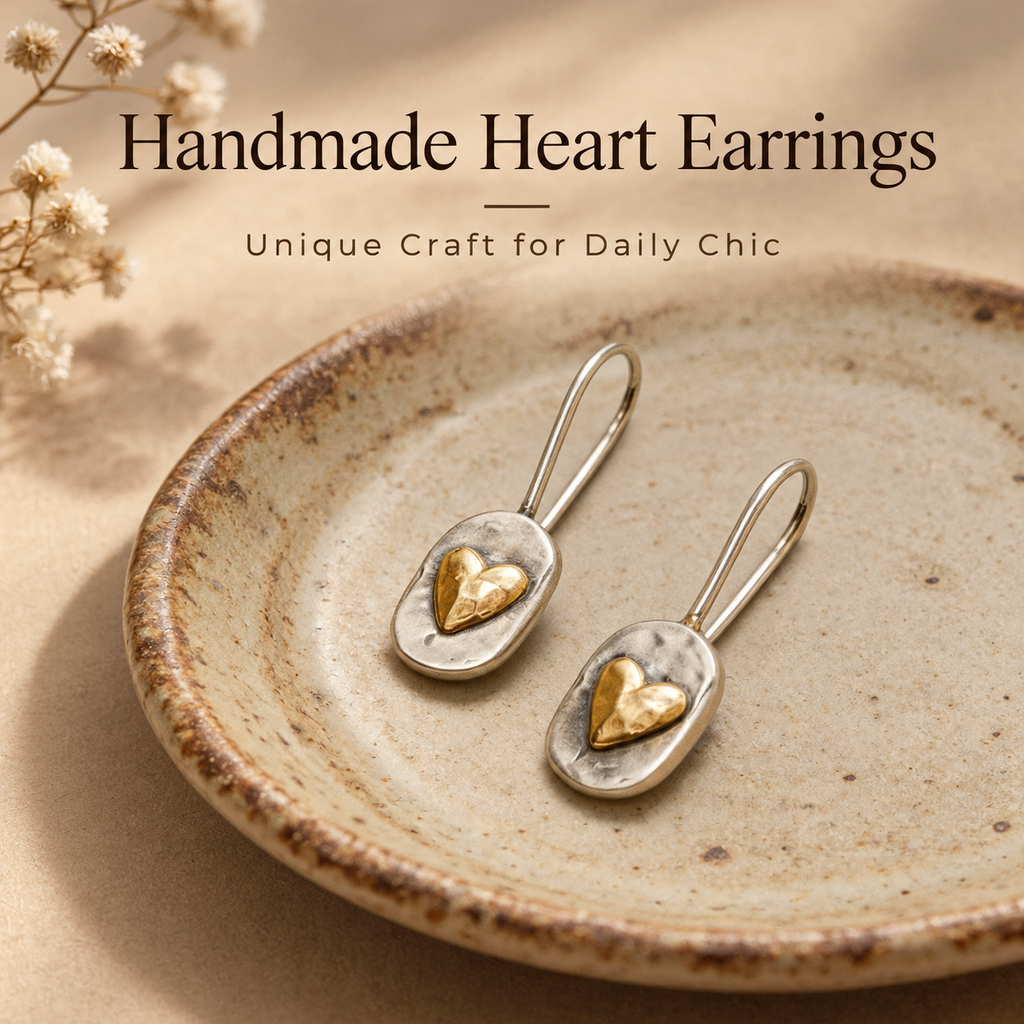 Women's Fashion Alloy Oval Shape Drop Earrings - Designer-Inspired Metallic Finish, Geometric Carved Golden Heart Dangle, Minimalist Costume Jewelry for Daily Wear