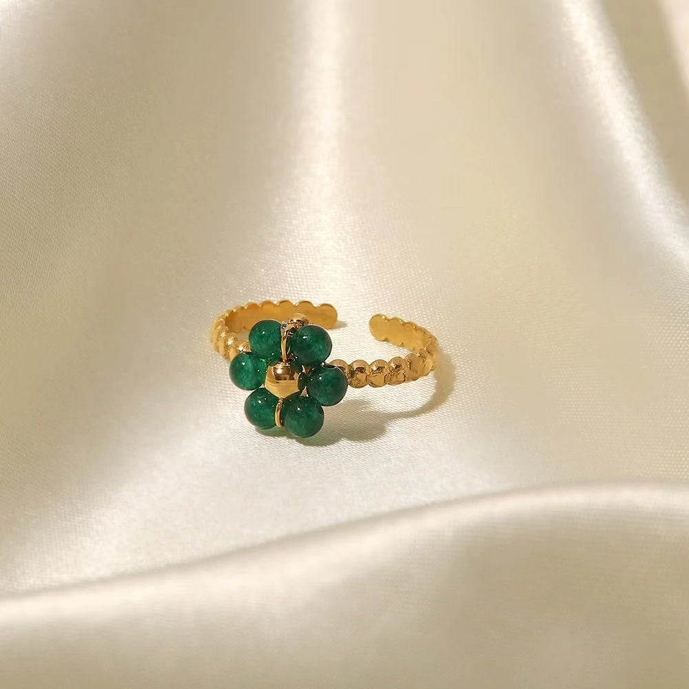 The flower-shaped rings