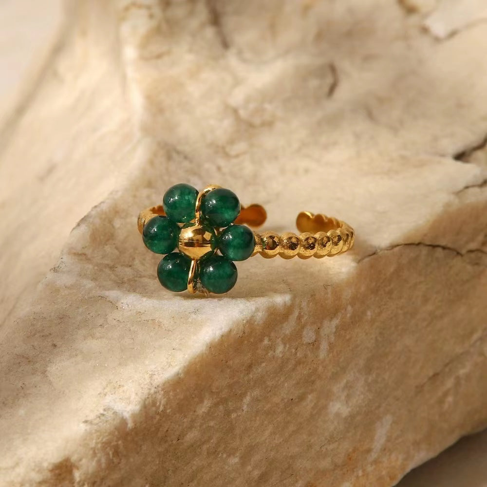 The flower-shaped rings