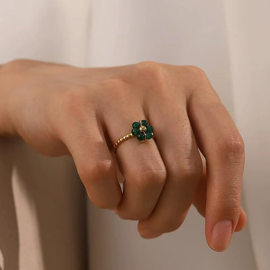 The flower-shaped rings