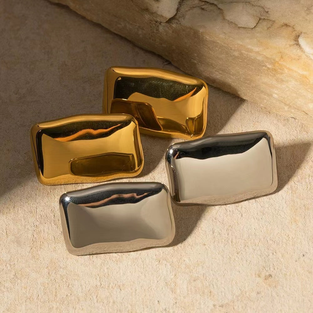 18k irregular shape fashion ladies earrings