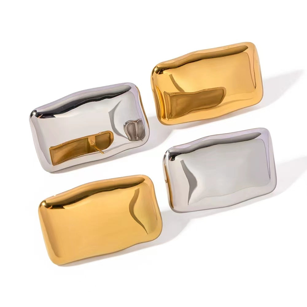18k irregular shape fashion ladies earrings