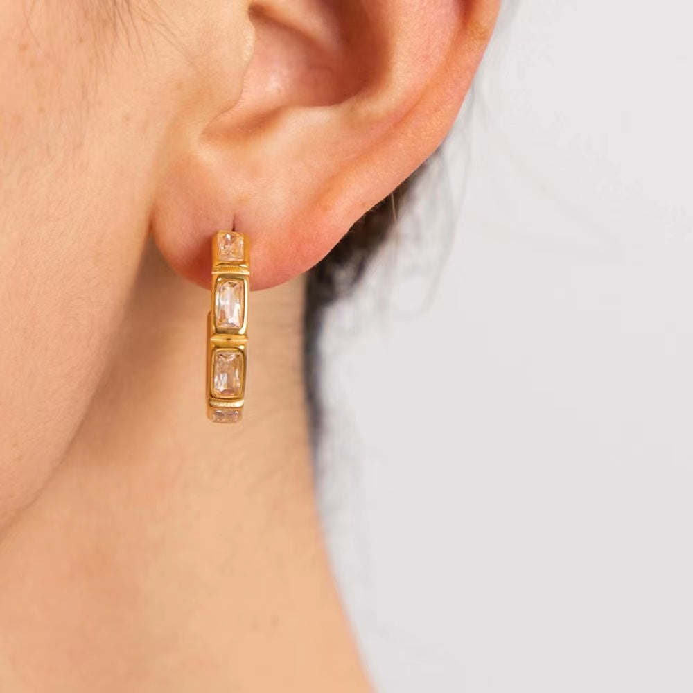 18k gold plating fashion earrings