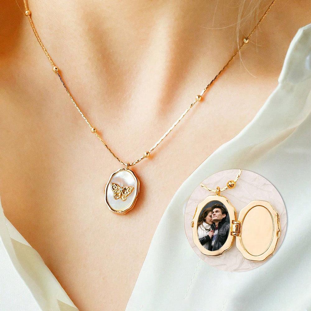 Women's Gold Tone Vintage Scepter Flower Pendant Necklace, Inlaid Sparkling Cubic Zirconia Dainty Beaded Chain Necklace, Fashion Costume Jewelry, Delicate Wrist Neck Accessories for Daily Dating Party Outfits