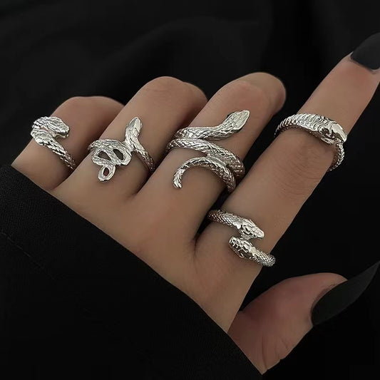 serpentine ring five-piece set