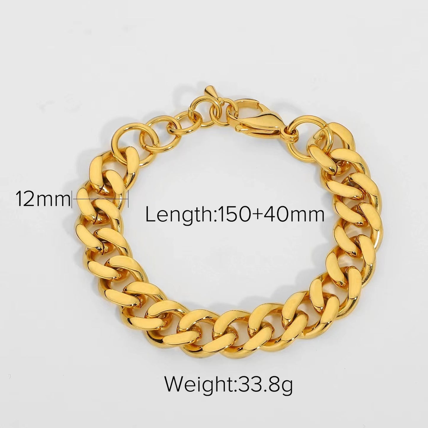 18k gold plating chic chain bracele